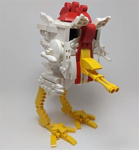 Lego Moc Chicken Walker By Bamboobricks Rebrickable Build With Lego