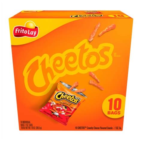 Cheetos Crunchy Cheese Snacks Pack 10 Ct 1 Oz Ralphs