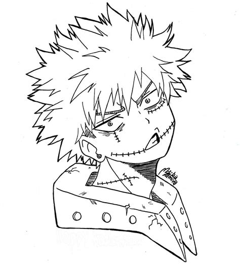 Bakugo Pages Coloring Pages