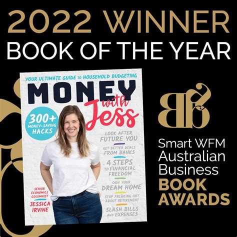 Money With Jess Takes Gold At Smart Wfm Australian Business Book