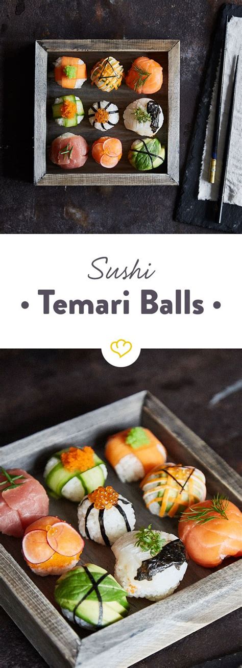 1 , essen 45131, nw, de. Sushi Temari | Rezept | Sushi machen, Japanisches essen ...