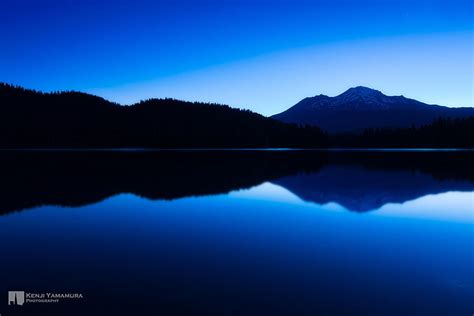 Hd Wallpaper Lake Mountain Twilight Photographer Peace Kenji