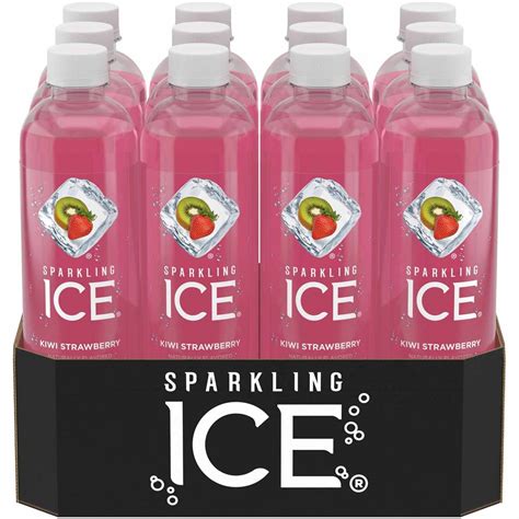 Sparkling Ice Water Kiwi Strawberry 17 Oz Midwest Distribution