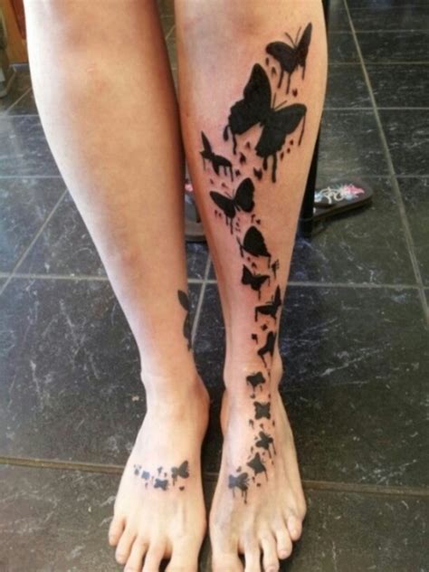 Butterfly tattoos are an attractive option for tattoo devotees the world over. 101 So Flirty Girl Leg Tattoos Designs to Increase the Heat