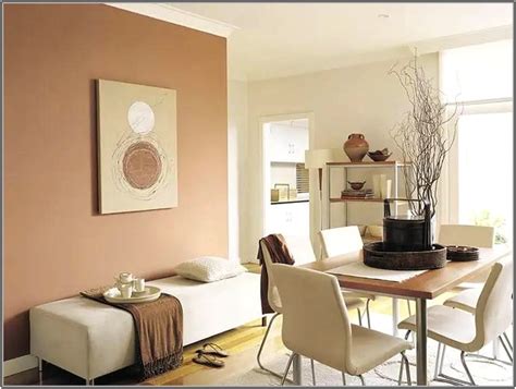Warna Cat Ruang Tamu 2 Warna Coklat Gambar Design Rumah