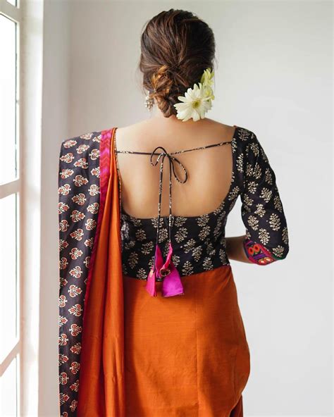 Saree Blouse Back Design Trendy Saree Blouses Designs Simple Craft Ideas Here Are A Few