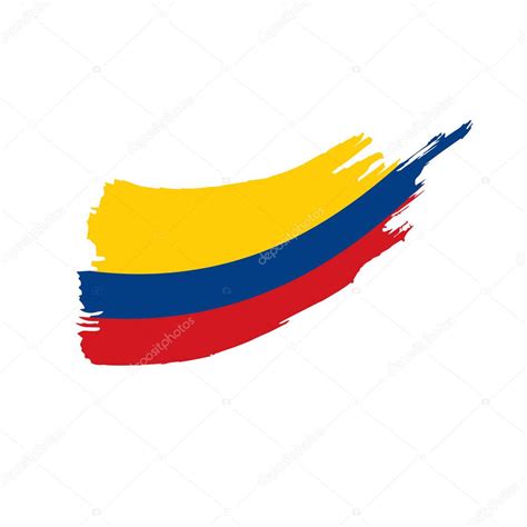Bandera Colombia Vector Vector De Banderas De Colombia — Vector De