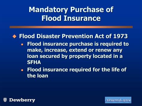 Congress passed legislation which was signed by the president, in the. PPT - Flood Insurance 101 PowerPoint Presentation, free download - ID:4099449