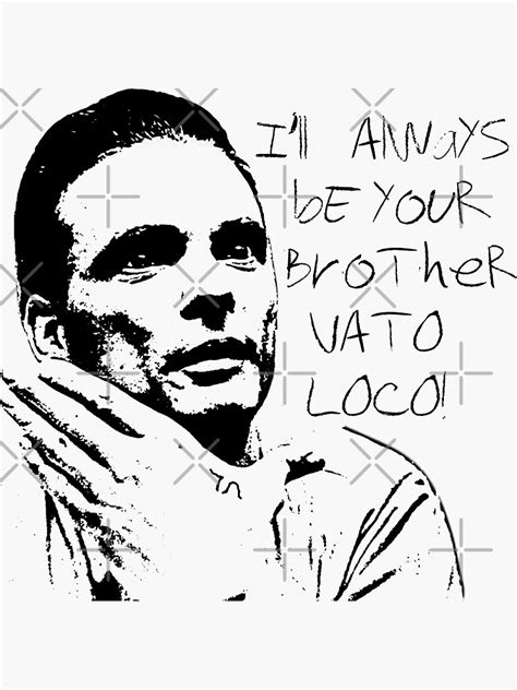 Vato Loco Sticker For Sale By Mihalygyulai Redbubble
