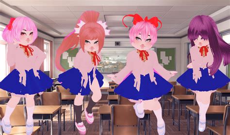 Doki Doki Literature Club Ddlc Rroyalehighroblox