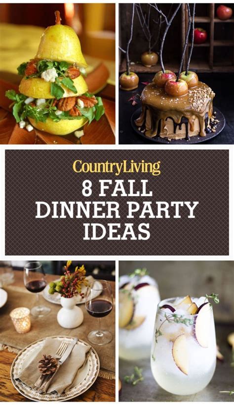 Fall Dinner Party Menu Ideas To Delight All Your Guests Fall Dinner Party Fall Dinner Fall