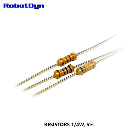 resistor 1 5k ohm 1 4w 5 dip th pack 100 pcs in el products from electronic components