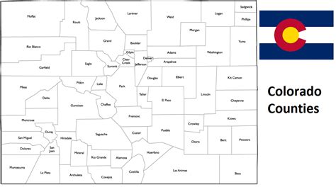 List Of All Counties In Colorado Countryaah Com