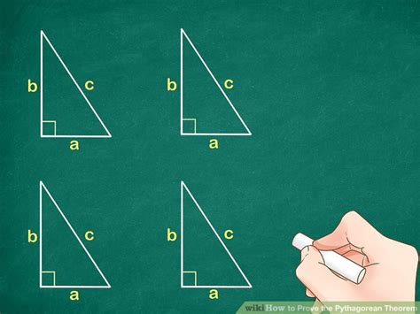 How To Prove The Pythagorean Theorem 10 Steps With Pictures