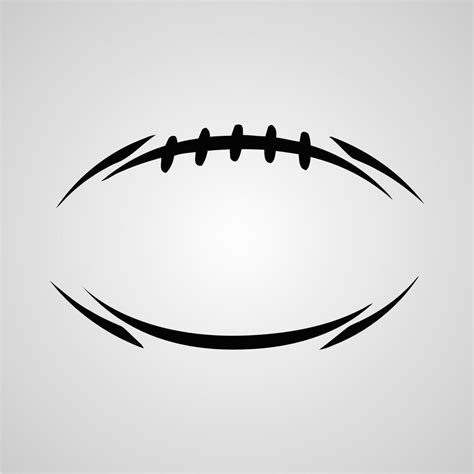 American Football Outline Clip Art