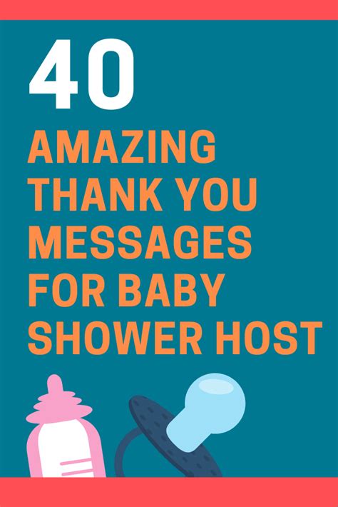 Baby shower thank you messages (gift and attendance). 40 Thoughtful Thank You Messages for Baby Shower Host ...
