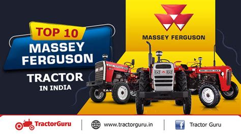 Top 10 Massey Ferguson Tractor In India Price And Features