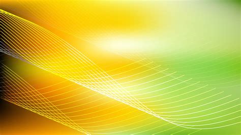 Yellow And Green Background Design