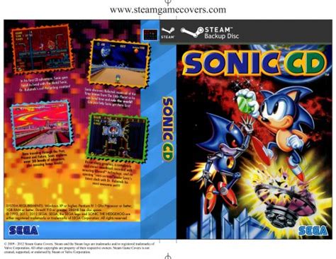 Steam Game Covers Sonic Cd Box Art