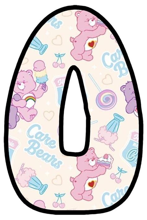 Care Bears Birthday Party Care Bear Party Alphabet Letters Design