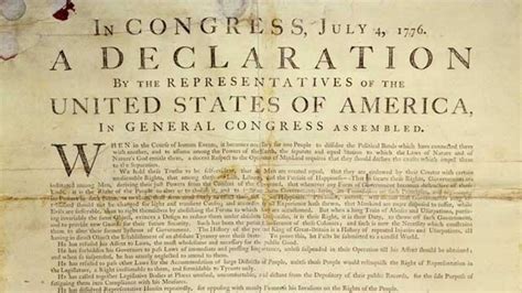 The Declaration Of Independence Quick Facts And Full