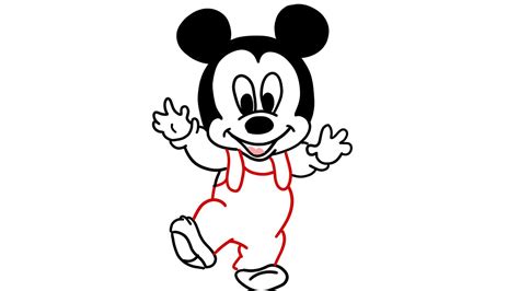 How To Draw Mickey Mouse Easily Basic Digital Drawing In Photoshop
