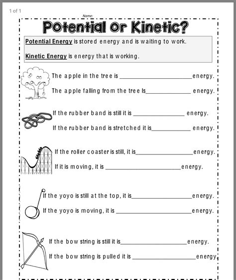 11 Best Energy Worksheets 4th Grade Science Images On Best