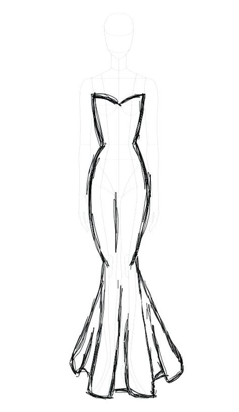 Costume Drawing Template At Explore Collection Of