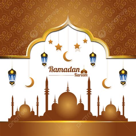 Gambar Ramadhan Dengan Latar Belakang Transparan Masjid Dan Bingkai