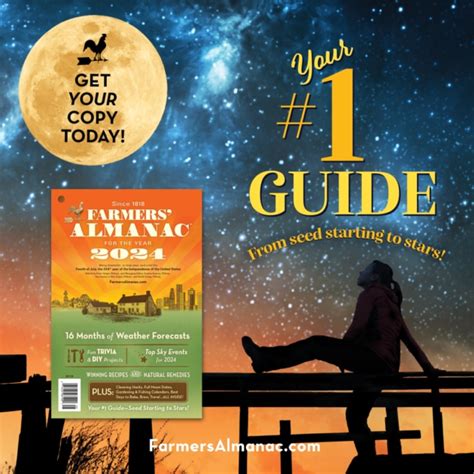 Your 1 Guide—from Seed Starting To Stars Farmers Almanac Plan