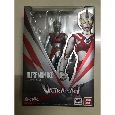 Bandai Ultra Act Ultraman Ace Action Figure Japan Version Shopee Malaysia
