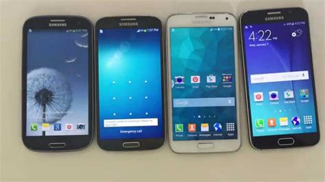 Samsung Galaxy S3 Vs S4 Vs S5 Vs S6 Guess Which Phone Wins Youtube
