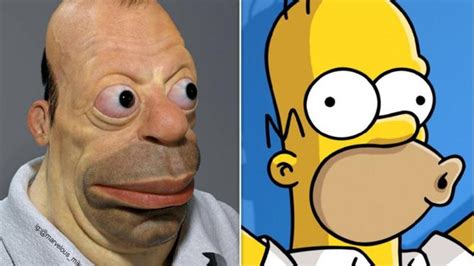 Artist Reveals What He Thinks A Human Homer Simpson Would Look Like
