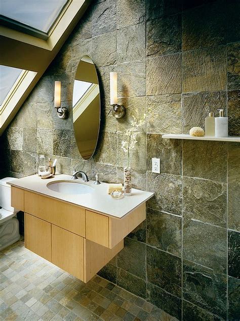 Many are opting for using the same white marble tile throughout the bathroom, but mixing up the shapes on the floors, walls and shower area. Five Areas of Your Home that Look Great Dressed in Tile