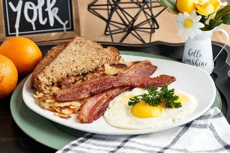 All American Breakfast Menu Yolk Cafe Brunch Restaurant In