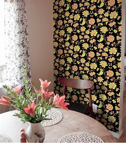 Tiles Wall Diy Decor Floral Apartment Easy