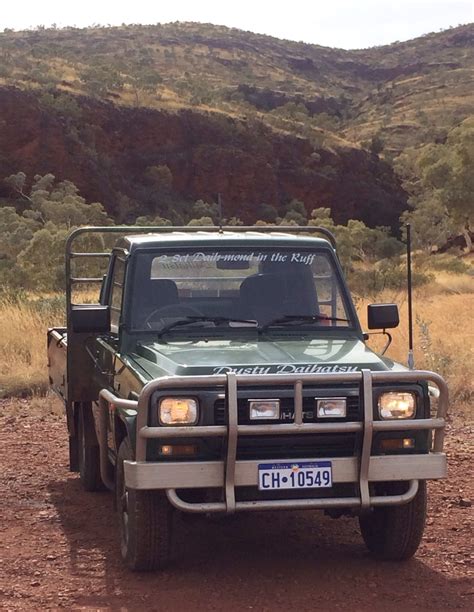 Rocky, daihatsu, 4x4, offroad, road, off, 4wd, daihatsu rocky, mud, suzuki, cars, car, turbo, toyota, v8, diesel, 2.8, auto stuck in some mud with my rocky ute, have some friends to help me get out. My 92 F77 Rocky ute | Daihatsu Drivers Club UK