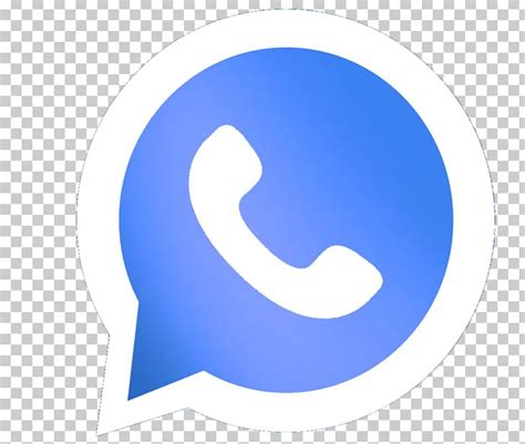 Whatsapp Logo Messaging Apps Graphics Png Clipart Android Blue