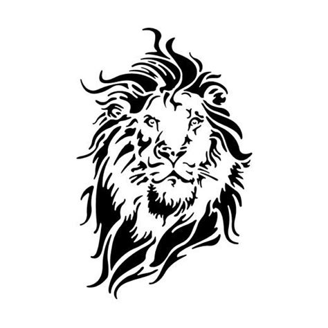Free Lion Stencil Download Free Lion Stencil Png Images Free Cliparts