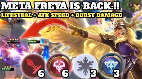 HYPER FREYA ASTRO ABYSS B3 PERFECT LIFESTEAL ATK SPEED BURST DAMAGE