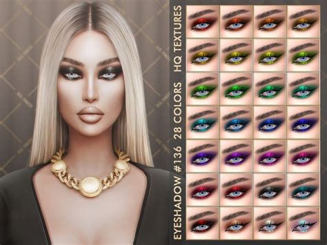 Julhaos Cosmetics Patreon Eyeshadow 136 The Sims 4 Catalog