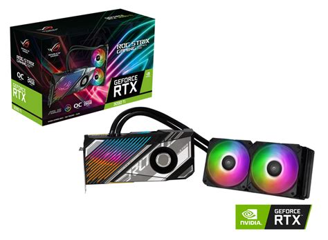 ROG Strix LC GeForce RTX 3090 Ti OC Edition 24GB GDDR6X Graphics Card