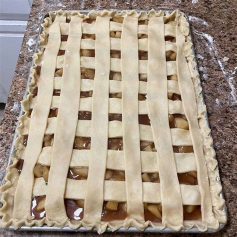 Apple Slab Pie Recipe From Scratch A Ranch Mom