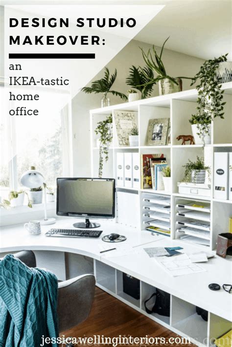 The small space in your house might be limited on size but not on design. Ikea Home Office Ideas: My New Design Studio Reveal ...