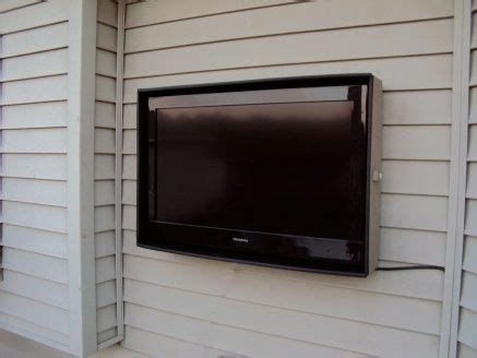 Diy flat screen tv cabinet. Rain proof, dent proof, everything proof case for an ...