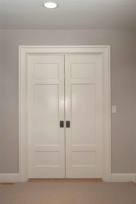 Double doors can really help to bring your house to life. Master bedroom double doors, trim, custom door cabinetry ...