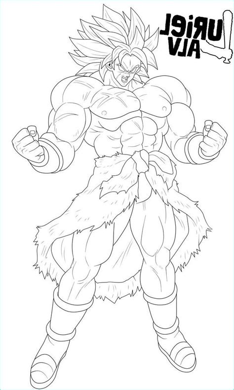 Dbs Broly Coloring Pages Coloring Pages