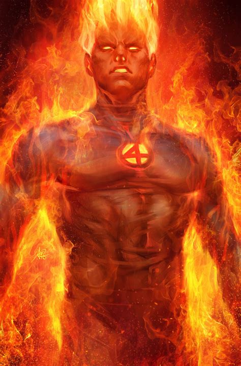 Fantastic Four Reboot Human Torch Costume