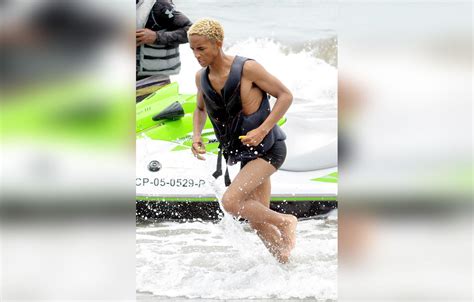 Jaden Smith Is Nearly Naked On The Set Of His Latest Music Video