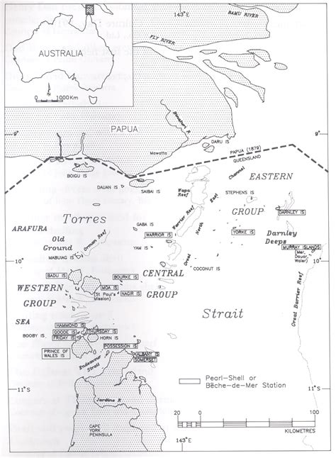 The torres strait is populated by a little over 10 thousand people. Pearl stations, Torres Strait | Queensland Historical Atlas